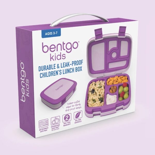 Bentgo Kids Lunch Box (Purple) - Image 6