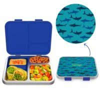 Bentgo Kids Stainless Steel Prints Lunch Box - Sharks