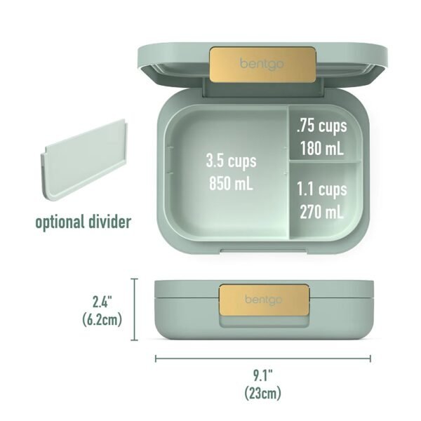 Bentgo Modern Lunch Box (Mint Green) - Image 5