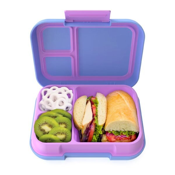 bentgo-pop-lunch-box-periwinkle-pink-1 Bentgo Pop Lunch Box (Periwinkle/Pink) - Image 1