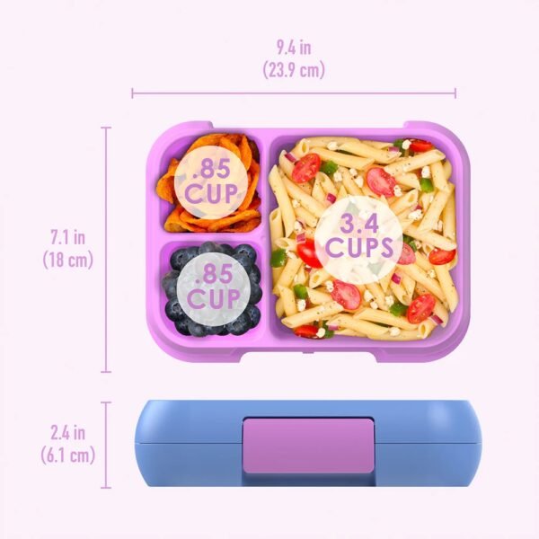 Bentgo Pop Lunch Box (Periwinkle/Pink) - Image 4