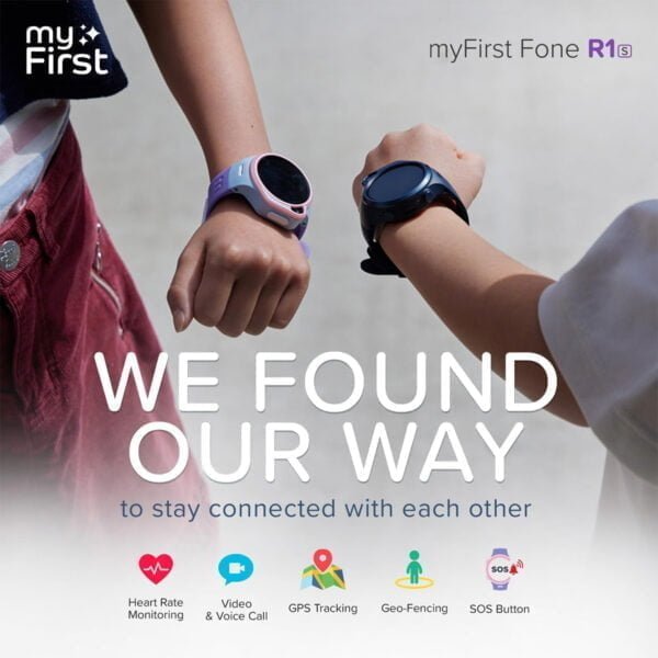 myFirst Fone R1s - Smartwatch Phone for Kids ( Space Blue ) - Image 6