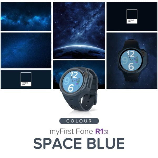myFirst Fone R1s - Smartwatch Phone for Kids ( Space Blue ) - Image 7
