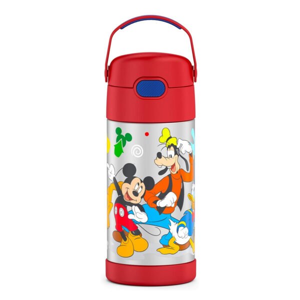 12oz FUNTAINER® WATER BOTTLE PRESCHOOL MICKEY Thermos FUNTAINER® Water Bottle 12OZ - Mickey Mouse - Image 1