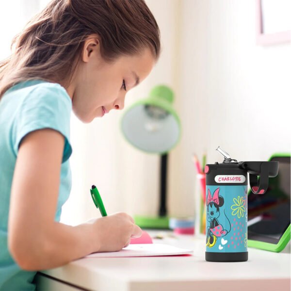 Thermos FUNTAINER® Water Bottle 12OZ - Disney Minnie Mouse Classic - Image 2