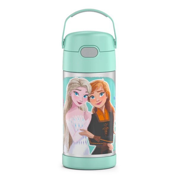 FROZEN 2 Thermos FUNTAINER® Water Bottle 12OZ - Frozen 2 - Image 1
