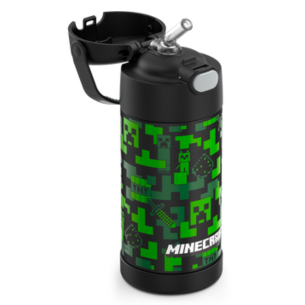 Thermos FUNTAINER® Water Bottle 12OZ - Minecraft - Image 2