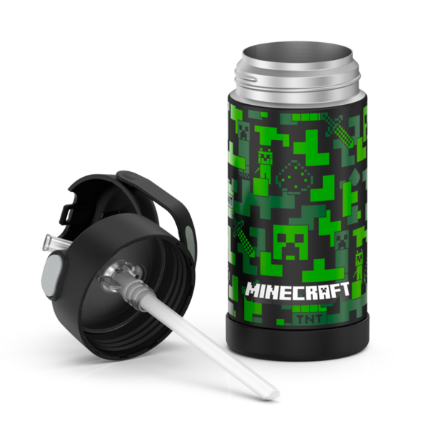 Thermos FUNTAINER® Water Bottle 12OZ - Minecraft - Image 4