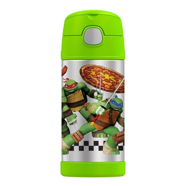 Thermos FUNTAINER® Water Bottle 12OZ - Teenage Mutant Ninja Turtles - Image 1