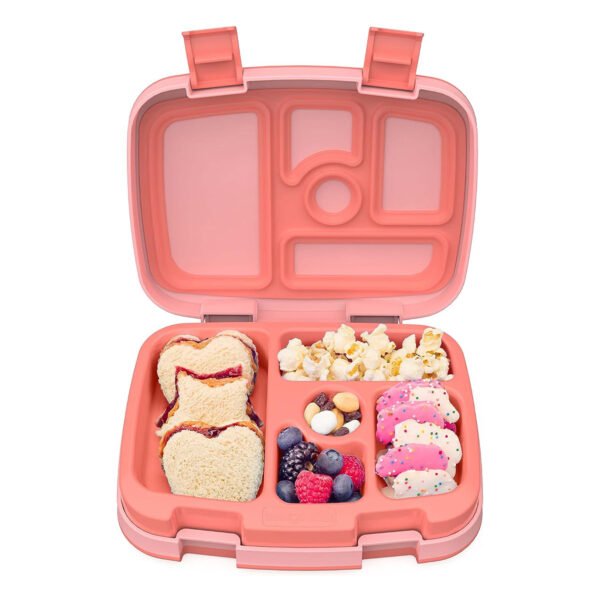 Bentgo Kids Lunch Box - Coral Bentgo Kids Lunch Box - Coral - Image 1