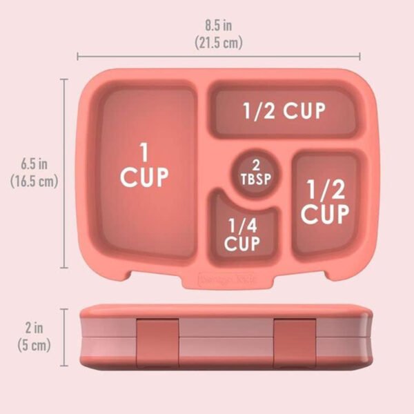 Bentgo Kids Lunch Box - Coral - Image 2
