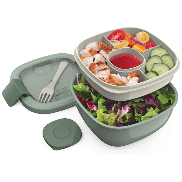 Bentgo Salad Container - Khaki Green Bentgo Salad Container - Image 1