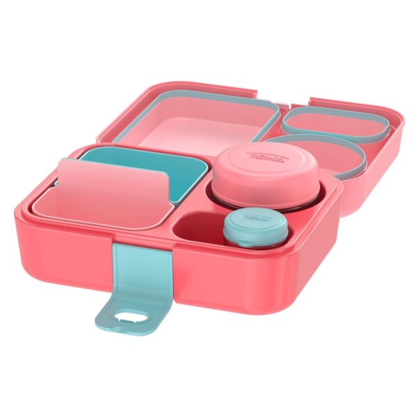 Thermos Kids Freestyle 8 Piece Food Storage Kit - Peach - Image 3
