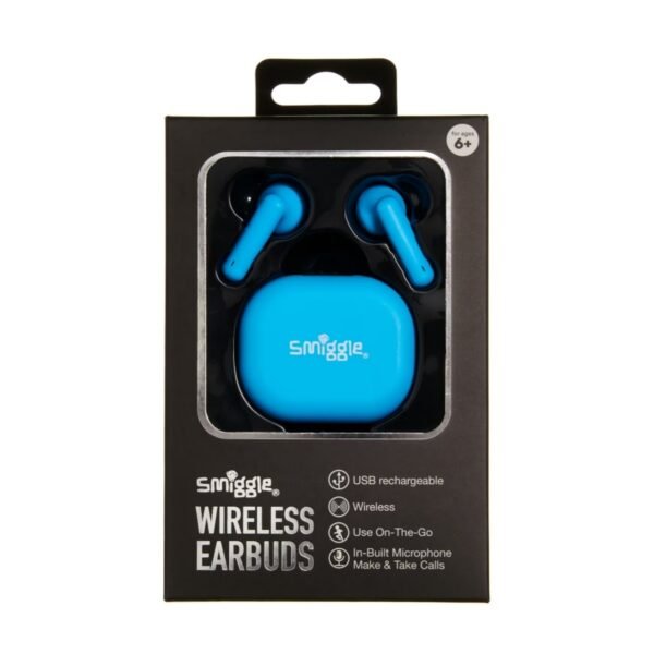 Smiggle Wireless Earbuds - Blue - Image 3