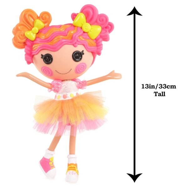 Lalaloopsy Sweetie Candy Ribbon & Pet Puppy, 13" Taffy Candy-Inspired Doll - Image 2