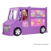Barbie Food Truck with Multiple Play Areas & 30+ Realistic Play Pieces - Image 2