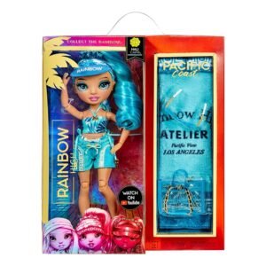 Rainbow High Pacific Coast Blue Hali Capri Doll Playset