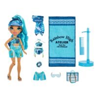 Rainbow High Pacific Coast Blue Hali Capri Doll Playset - Image 3