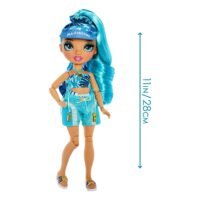 Rainbow High Pacific Coast Blue Hali Capri Doll Playset - Image 5