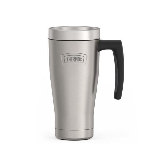 Thermos 16oz ICON™ MUG - Matte Stainless Steel - Image 1