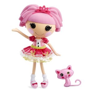 Lalaloopsy Jewel Sparkles and Pet Persian Cat 13" Princess Doll