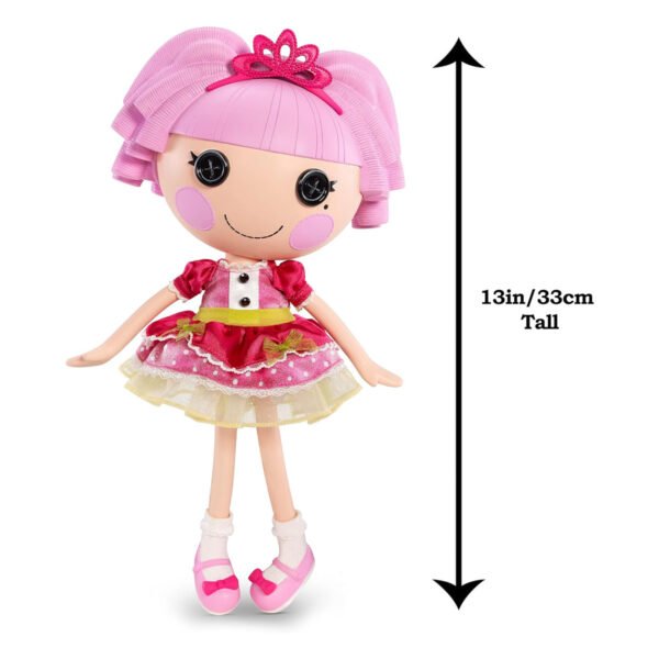 Lalaloopsy Jewel Sparkles and Pet Persian Cat 13" Princess Doll - Image 2