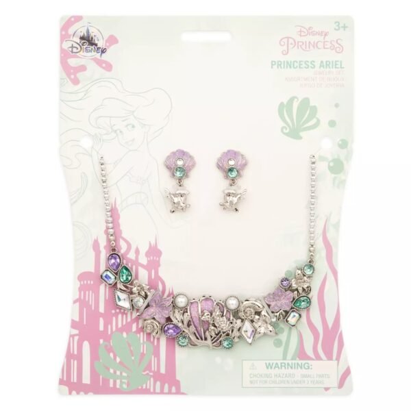 Ariel Costume Jewelry Set for Kids – The Little Mermaid - Image 2