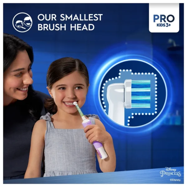 Oral-B Vitality Pro Kids Electric Toothbrush - Disney Princess - Image 3