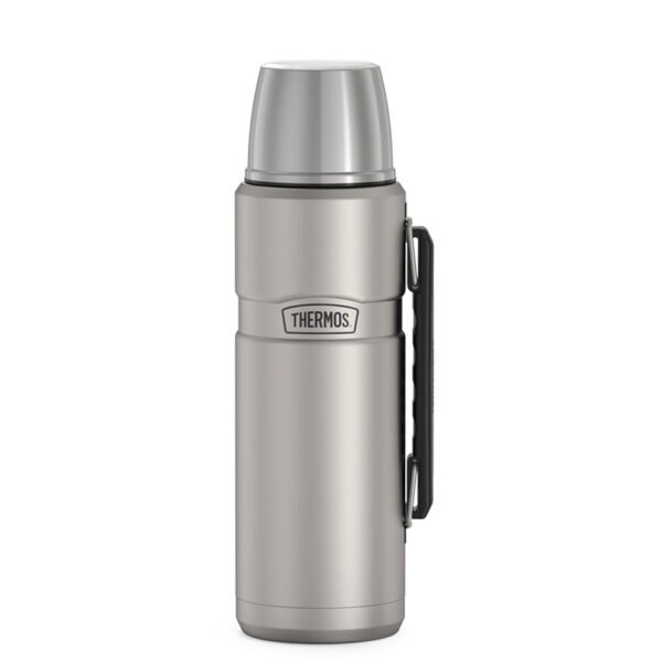 sk2010ms_beveragebottles_template_1000px_995x Thermos Stainless King Vacuum-Insulated Beverage Bottle 40 Ounce - Matte Stainless Steel - Image 1