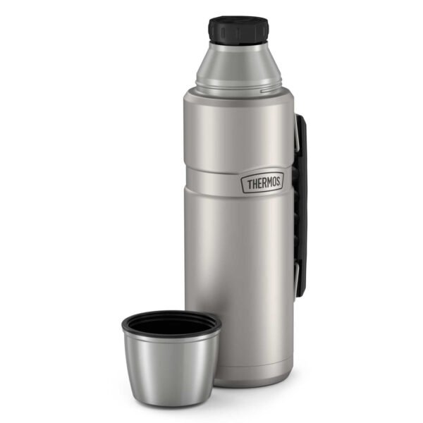 tms-o-sk2010mstri4_top_off_1082x Thermos Stainless King Vacuum-Insulated Beverage Bottle 40 Ounce - Matte Stainless Steel - Image 5