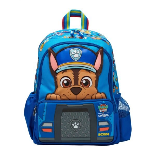GridArt_20250621_011933460 Smiggle Paw Patrol Junior Character Backpack - Blue - Image 1