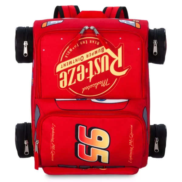 4404059160296 (1) Disney Lightning McQueen Backpack for Kids – Cars - Image 1