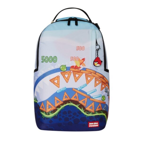 GridArt_20250806_092059204 Sprayground Angry Birds Shark Game Backpack - Image 1