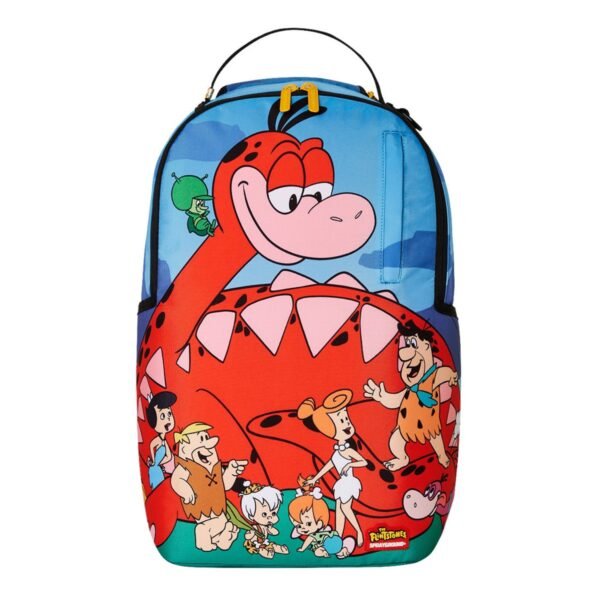 GridArt_20250925_114431464 Sprayground Flinstones Dino Slide DLXR Backpack - Image 1