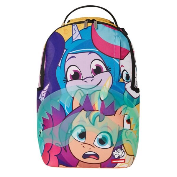 GridArt_20250925_114900468 Sprayground Ponies Crammed DLXR Backpack - Image 1