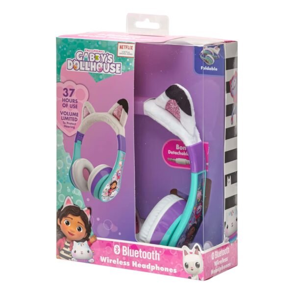eKids Gabbys Dollhouse Wireless Headphones for Kids - Image 2